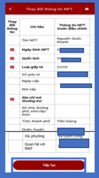 Hướng dẫn cập nhật thông tin người phụ thuộc trên Etax Mobile- Ảnh 3.