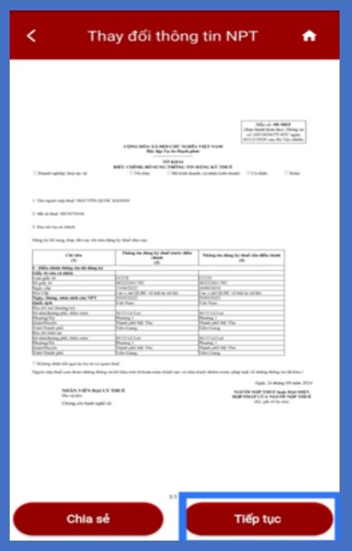 Hướng dẫn cập nhật thông tin người phụ thuộc trên Etax Mobile- Ảnh 4.