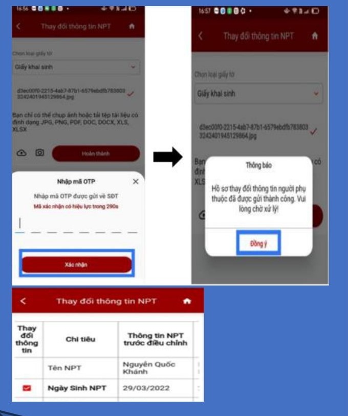 Hướng dẫn cập nhật thông tin người phụ thuộc trên Etax Mobile- Ảnh 6.