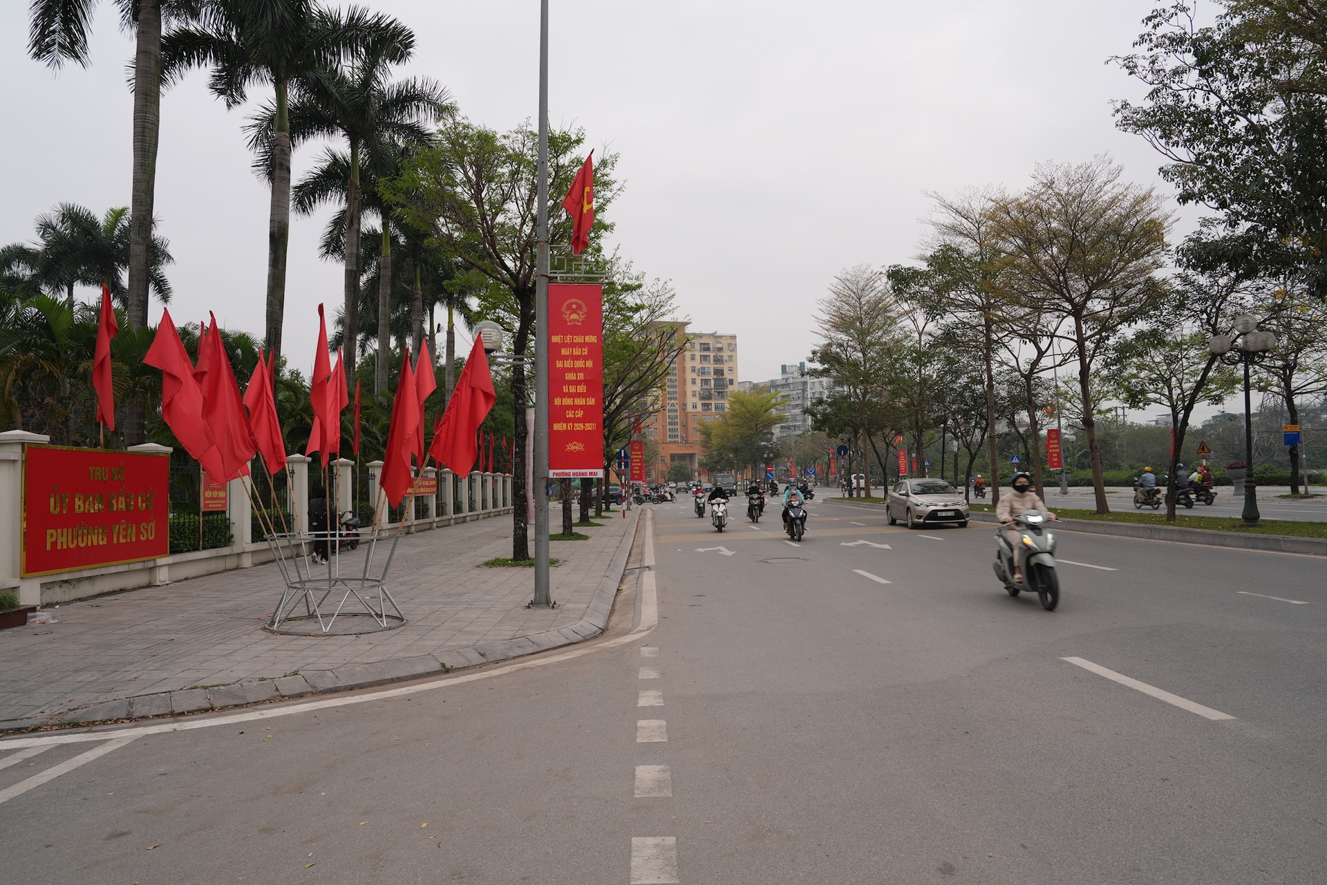 Phường Yên Sở có 6 khu vực bỏ phiếu- Ảnh 6.