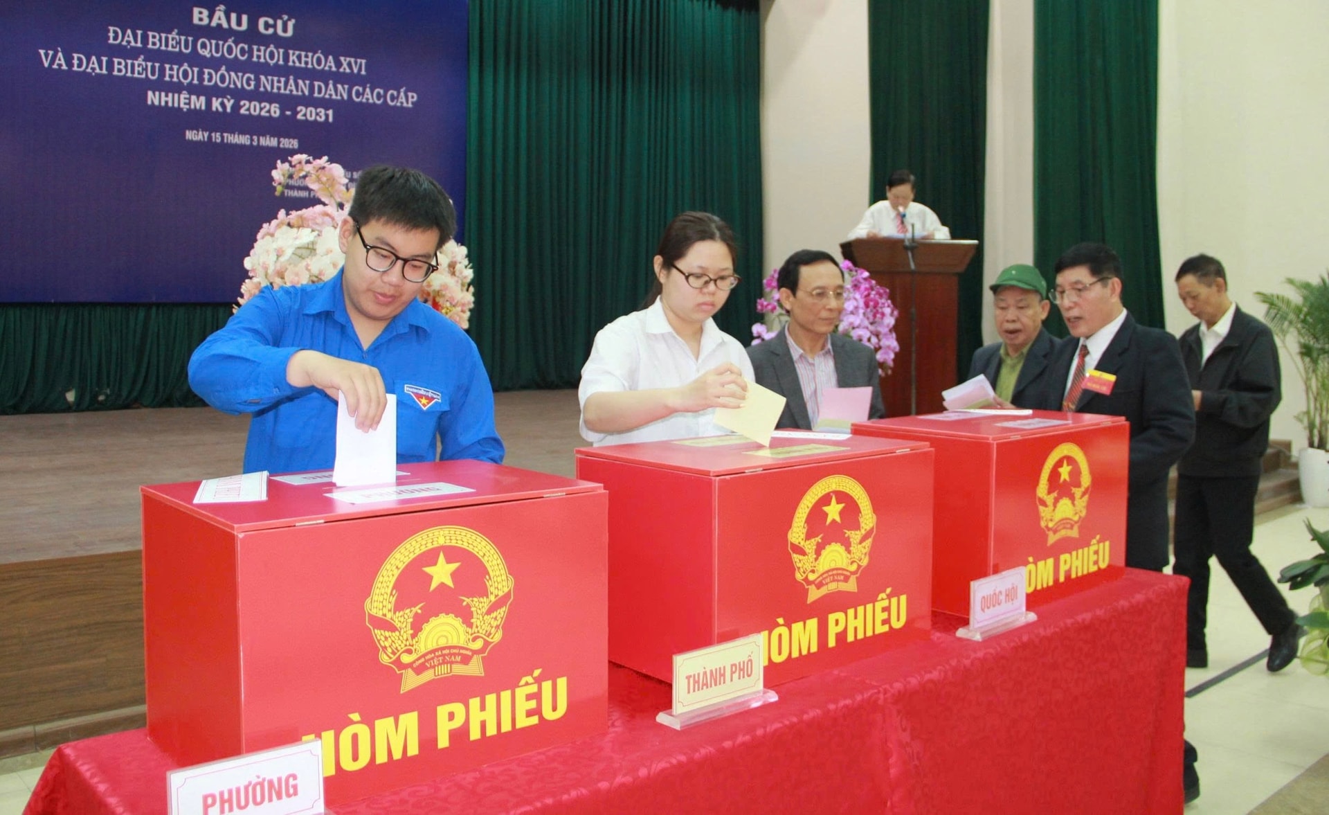 Khương Đình tổ chức thành công ngày hội bầu cử của toàn dân- Ảnh 4.