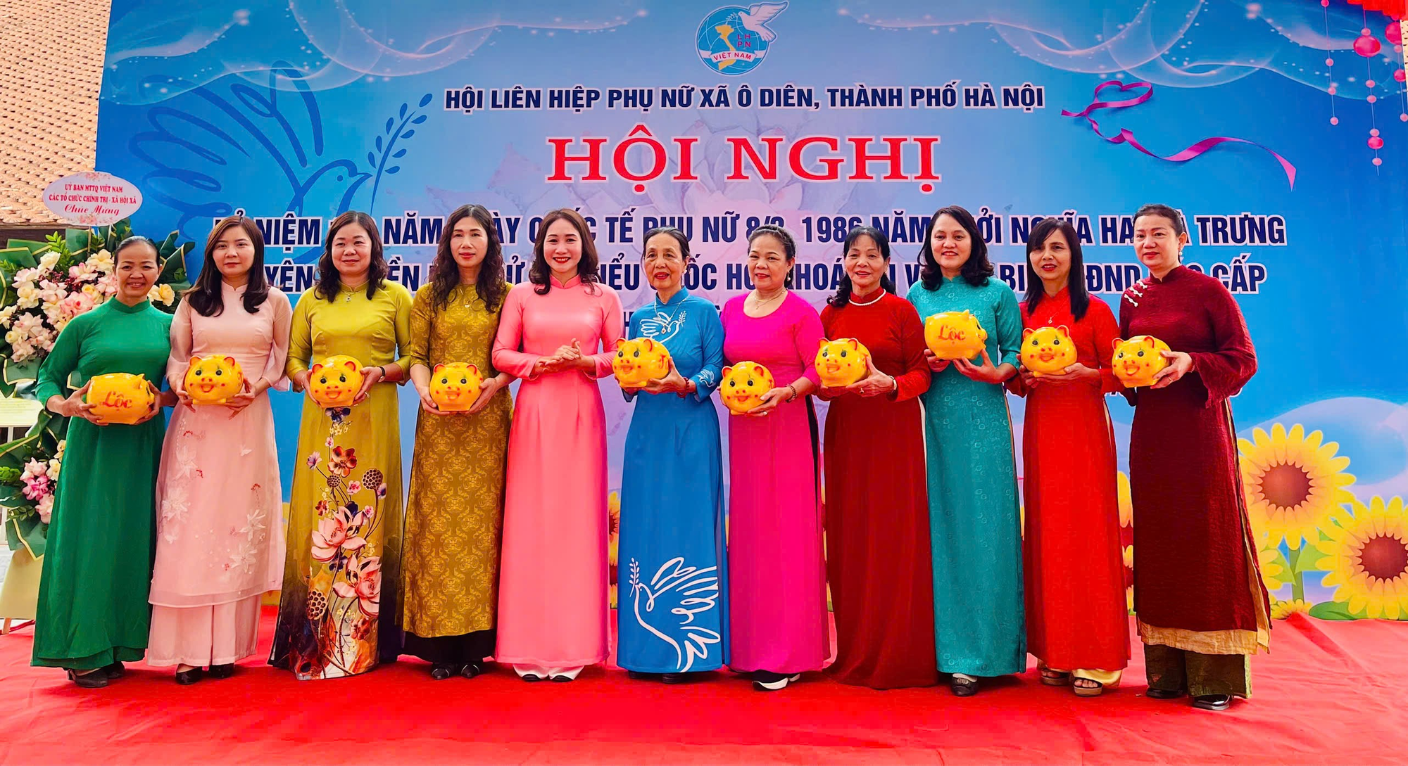 Ban Chấp hành Hội LHPN xã Ô Diên tổ chức kỷ niệm 116 năm Ngày Quốc tế Phụ nữ 8/3- Ảnh 2.