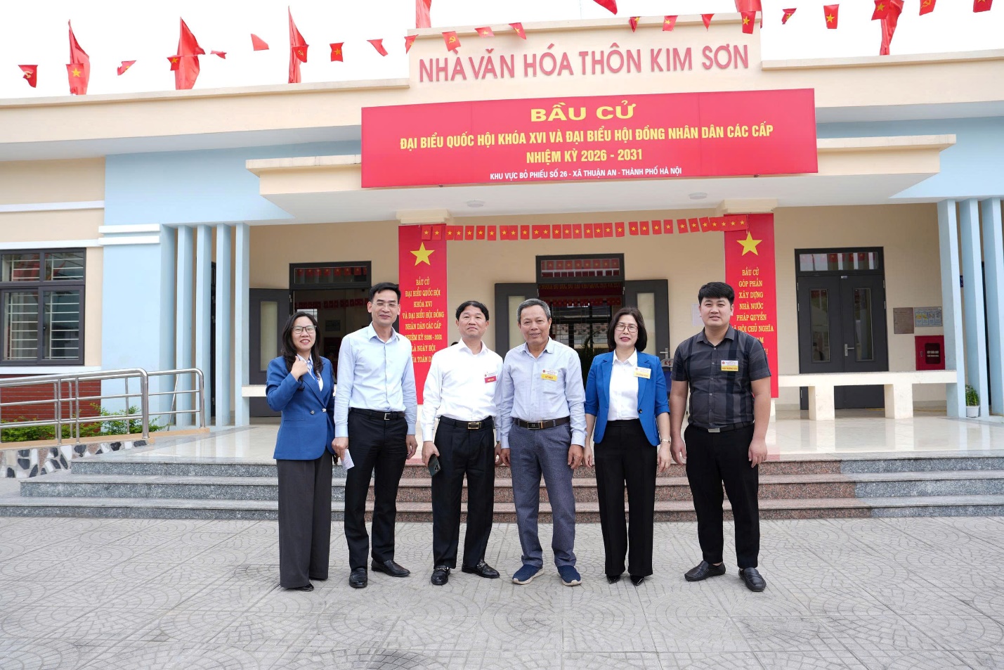 Cử tri xã Thuận An hoàn thành bỏ phiếu bầu cử đại biểu Quốc hội khóa XVI và đại biểu HĐND các cấp nhiệm kỳ 2026 - 2031- Ảnh 1.