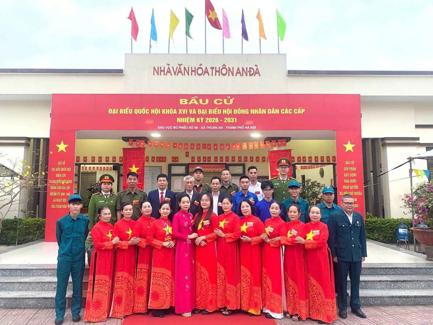 Cử tri xã Thuận An hoàn thành bỏ phiếu bầu cử đại biểu Quốc hội khóa XVI và đại biểu HĐND các cấp nhiệm kỳ 2026 - 2031- Ảnh 3.