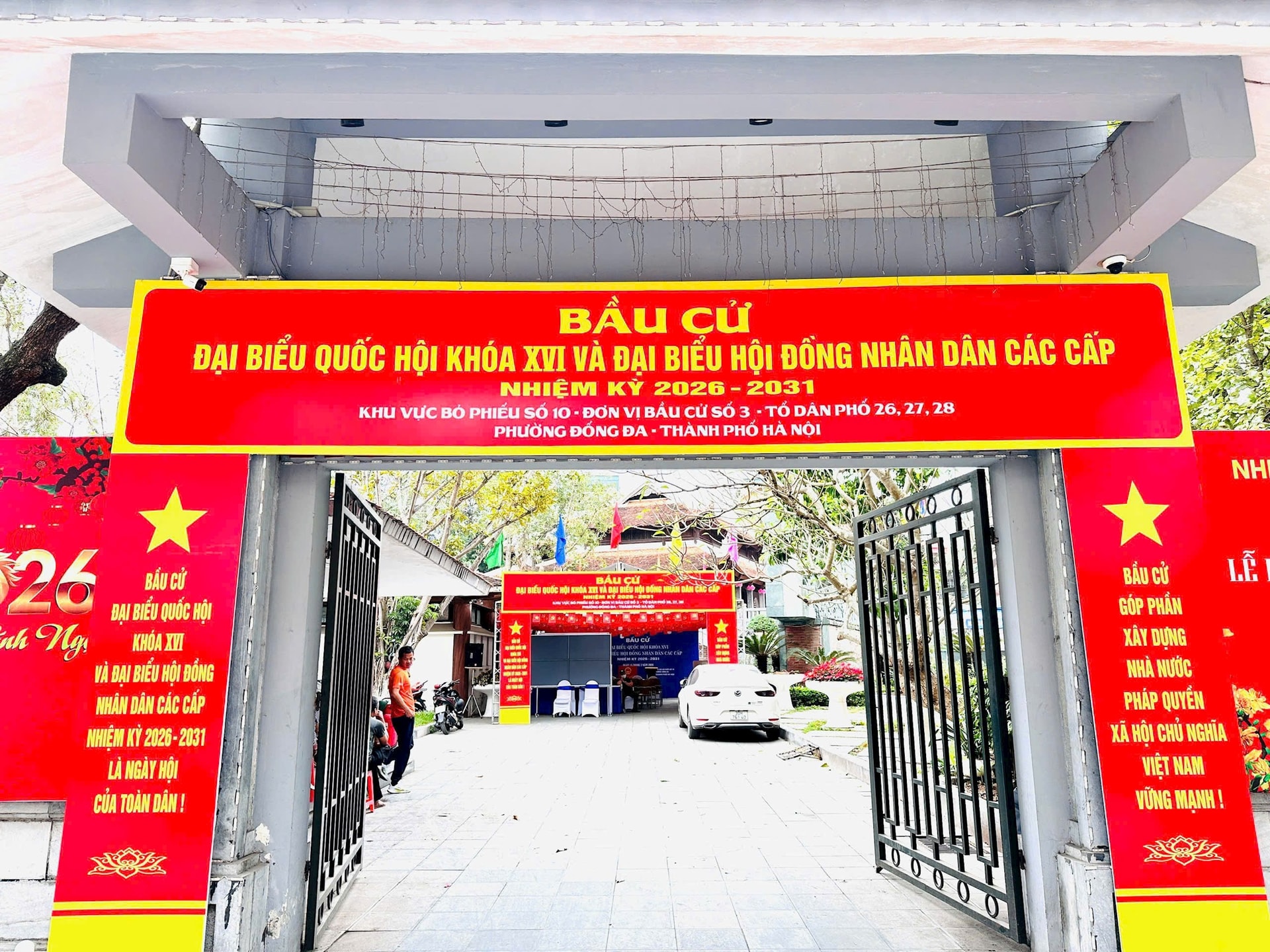 Phường Đống Đa sẵn sàng trước ngày bầu cử- Ảnh 1.