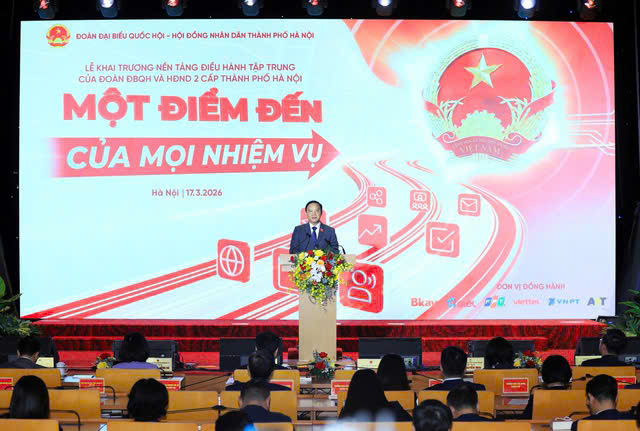 Khai trương nền tảng điều hành tập trung của Đoàn ĐBQH và HĐND Thành phố Hà Nội- Ảnh 3.