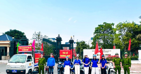 Tuổi trẻ xã Quang Minh hướng về ngày hội non sông