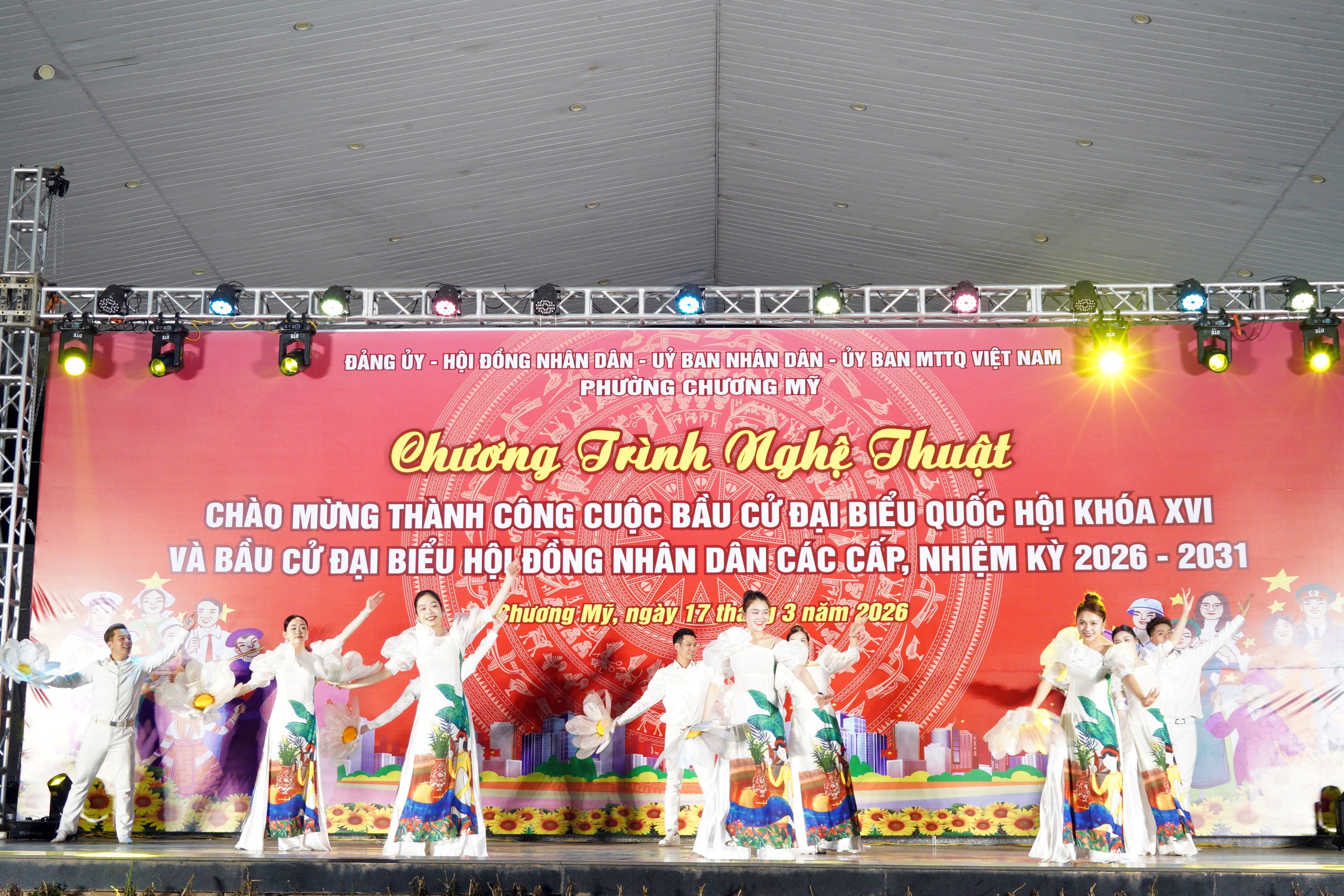 Phường Chương Mỹ chào mừng thành công cuộc bầu cử đại biểu Quốc hội khóa XVI và bầu cử đại biểu HĐND các cấp, nhiệm kỳ 2026–2031- Ảnh 5.