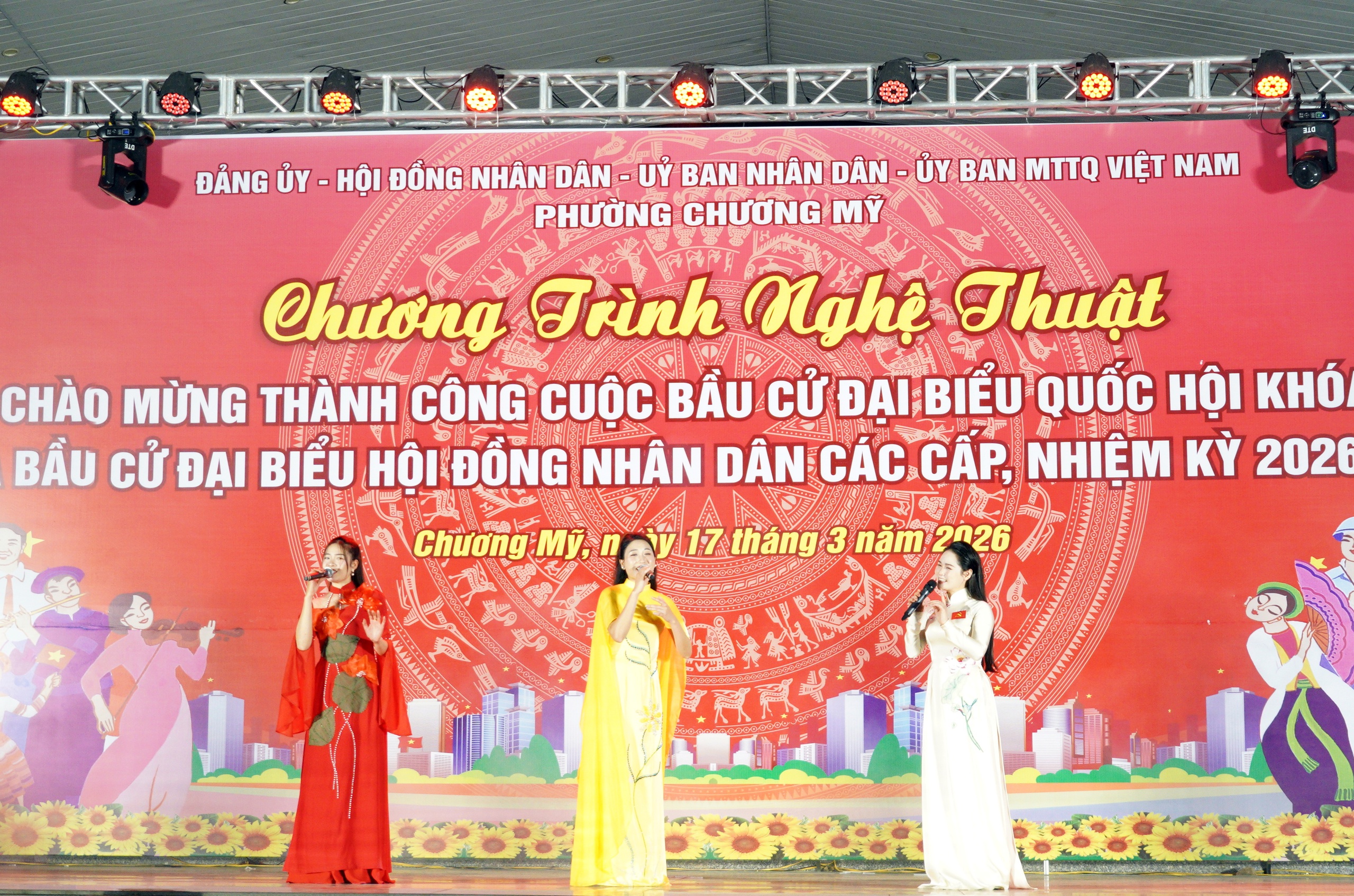 Phường Chương Mỹ chào mừng thành công cuộc bầu cử đại biểu Quốc hội khóa XVI và bầu cử đại biểu HĐND các cấp, nhiệm kỳ 2026–2031- Ảnh 7.