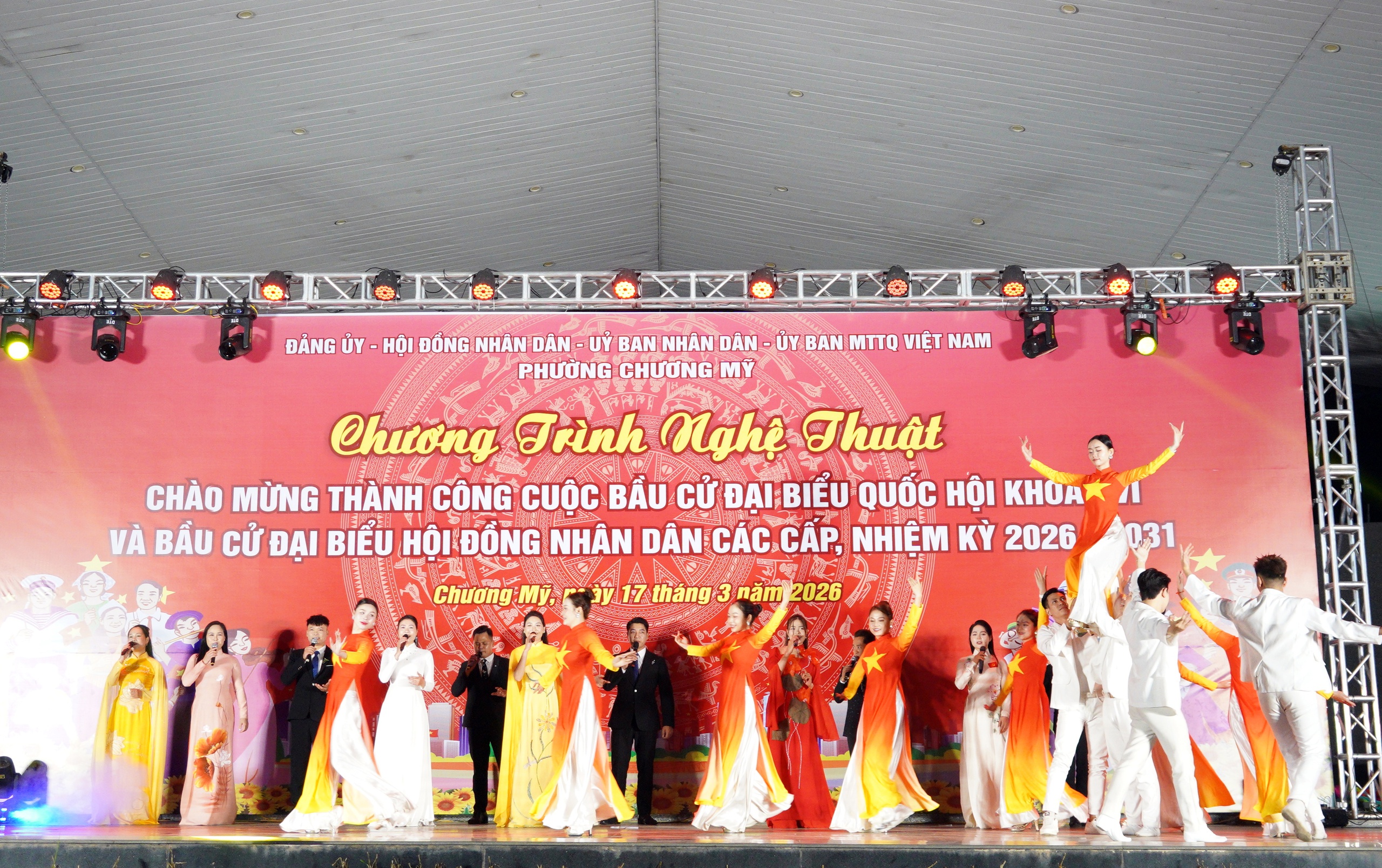 Phường Chương Mỹ chào mừng thành công cuộc bầu cử đại biểu Quốc hội khóa XVI và bầu cử đại biểu HĐND các cấp, nhiệm kỳ 2026–2031- Ảnh 10.