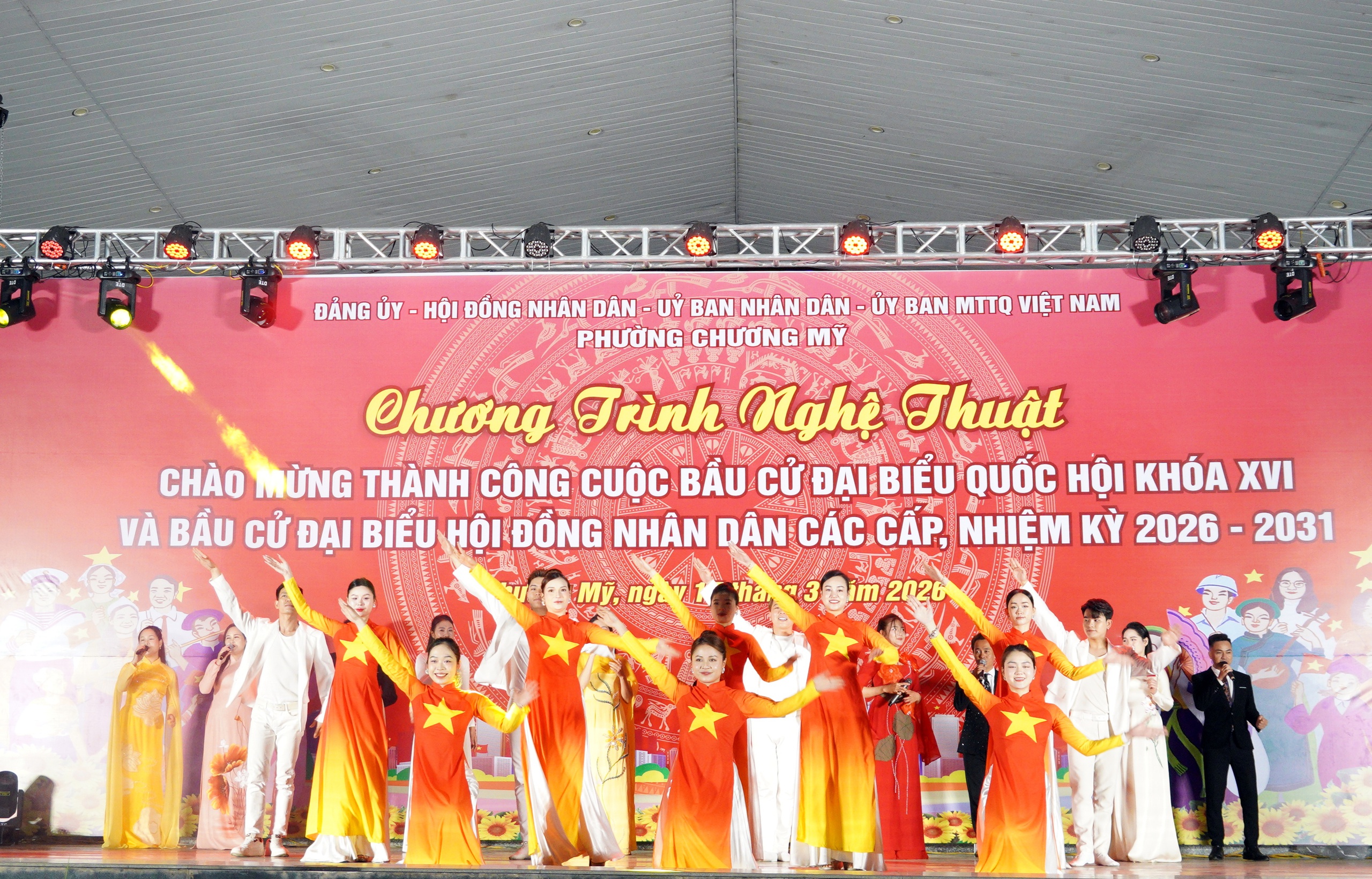 Phường Chương Mỹ chào mừng thành công cuộc bầu cử đại biểu Quốc hội khóa XVI và bầu cử đại biểu HĐND các cấp, nhiệm kỳ 2026–2031- Ảnh 11.