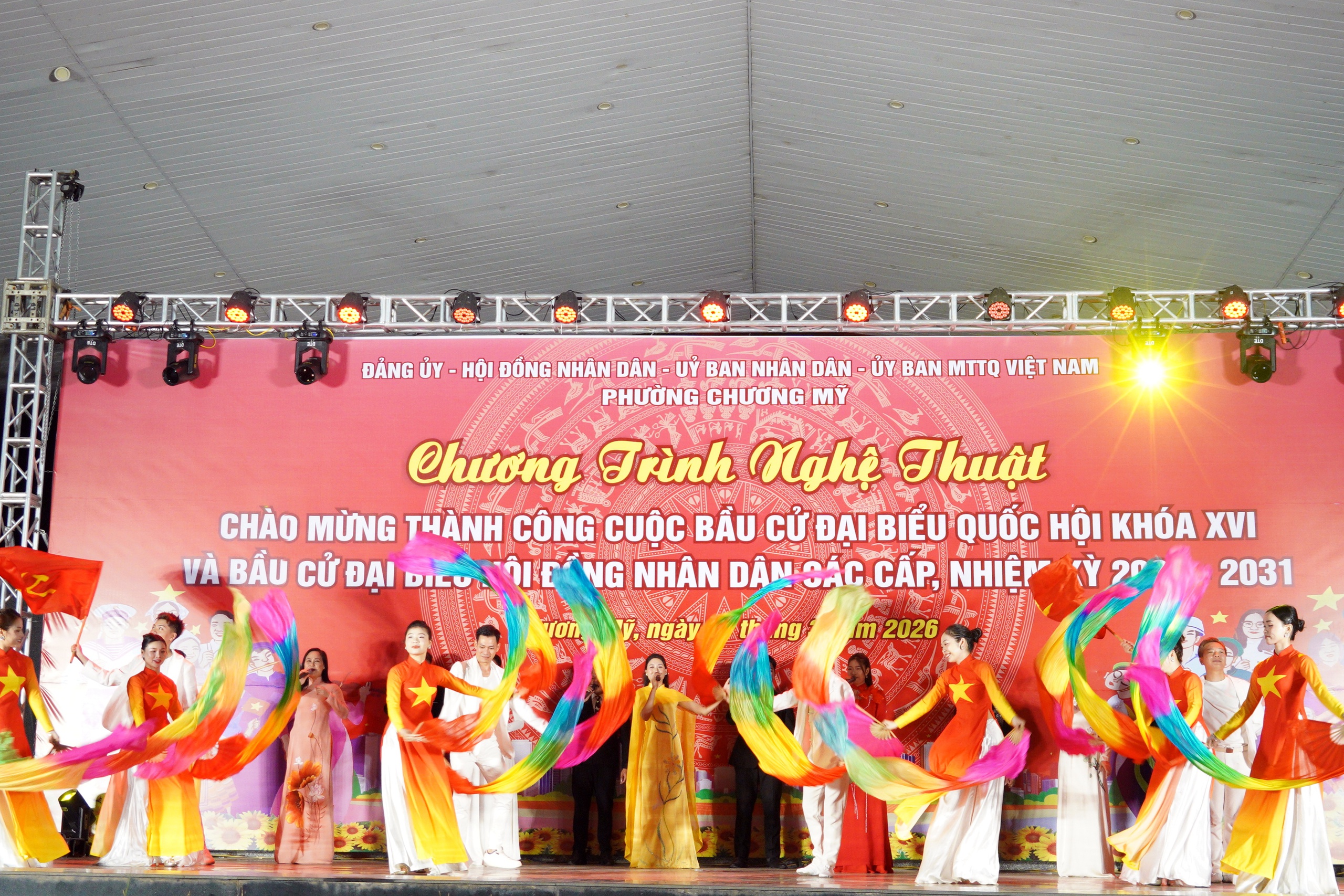 Phường Chương Mỹ chào mừng thành công cuộc bầu cử đại biểu Quốc hội khóa XVI và bầu cử đại biểu HĐND các cấp, nhiệm kỳ 2026–2031- Ảnh 12.