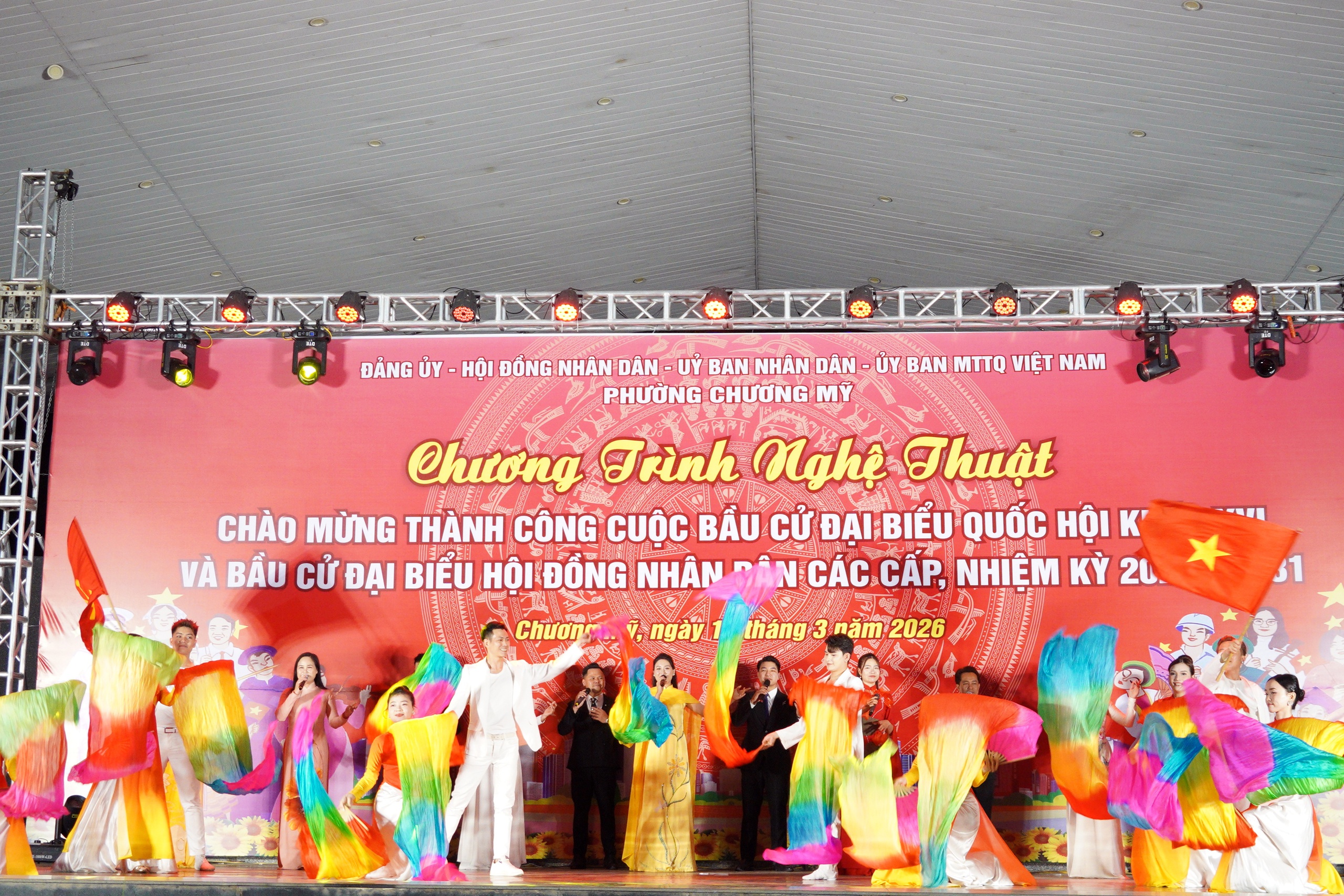 Phường Chương Mỹ chào mừng thành công cuộc bầu cử đại biểu Quốc hội khóa XVI và bầu cử đại biểu HĐND các cấp, nhiệm kỳ 2026–2031- Ảnh 13.