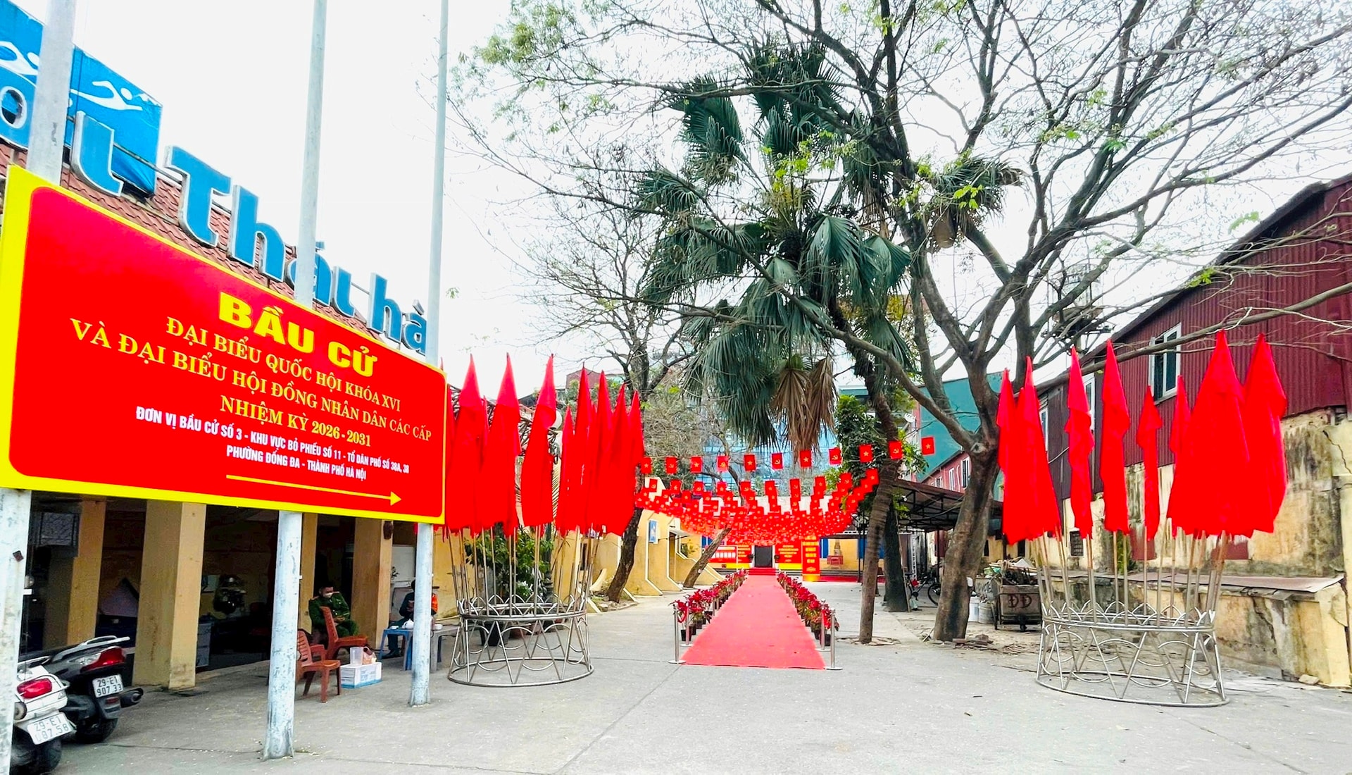 Phường Đống Đa sẵn sàng trước ngày bầu cử- Ảnh 3.