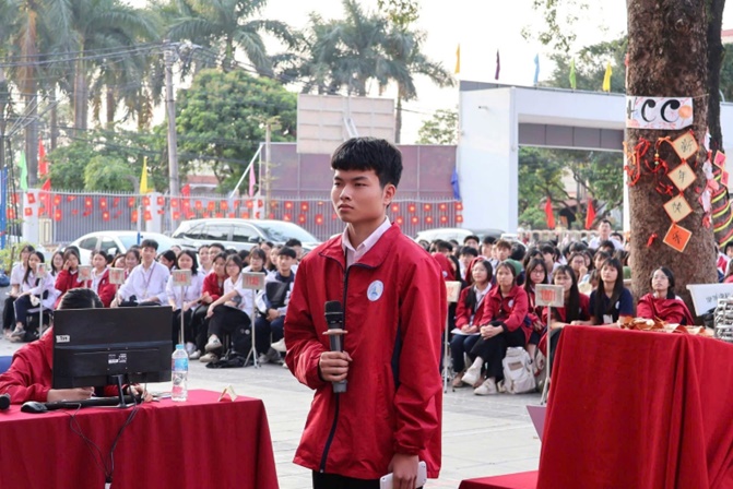 Kịch tính Chung kết “Đường lên đỉnh Olympia” 2026 tại THPT Hoài Đức A.- Ảnh 2.