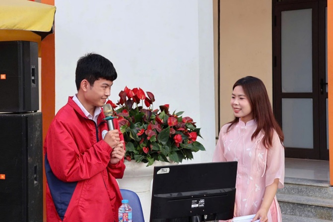 Kịch tính Chung kết “Đường lên đỉnh Olympia” 2026 tại THPT Hoài Đức A.- Ảnh 5.