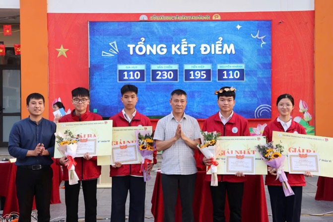 Kịch tính Chung kết “Đường lên đỉnh Olympia” 2026 tại THPT Hoài Đức A.- Ảnh 9.