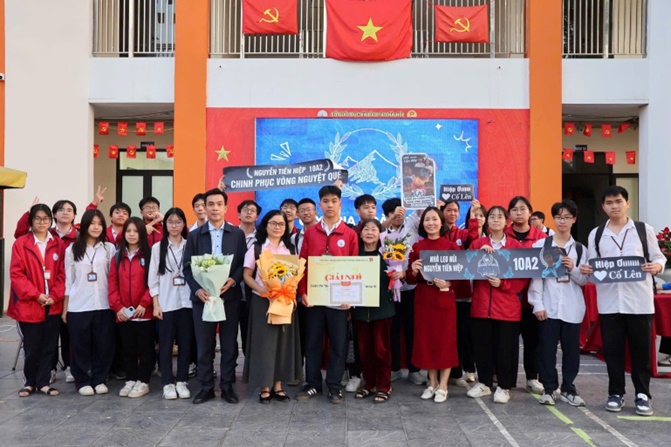 Kịch tính Chung kết “Đường lên đỉnh Olympia” 2026 tại THPT Hoài Đức A.- Ảnh 12.