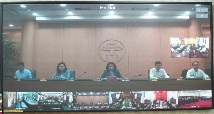 Hoài Đức dự hội nghị trực tuyến về công tác tuyển sinh vào các cấp học năm học 2026 – 2027- Ảnh 1.