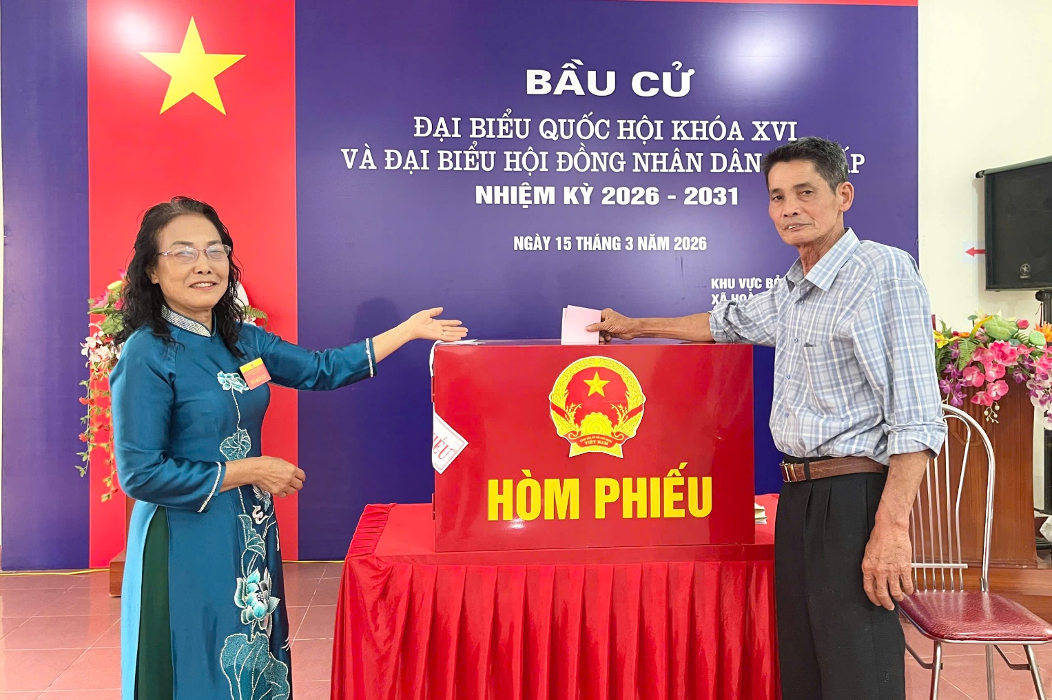 Những người lặng thầm góp sức cho ngày hội non sông ở Hoài Đức- Ảnh 5.