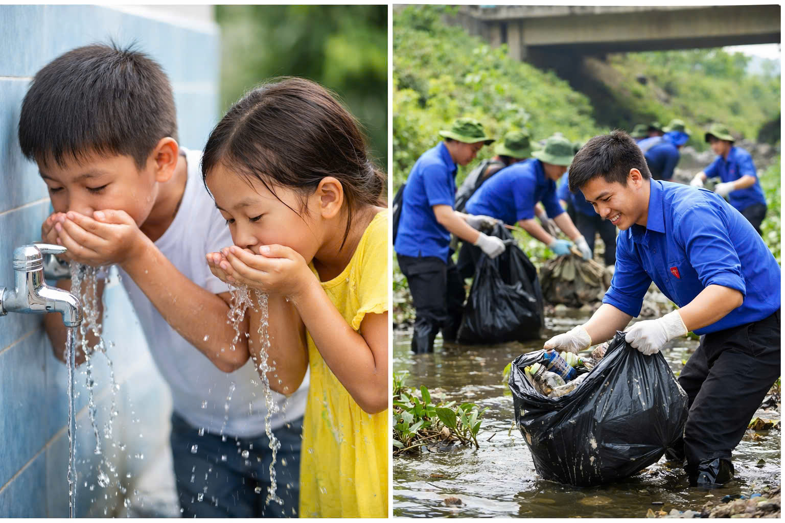 Ngày nước sạch Thế giới - Chung tay vì nguồn nước bền vững- Ảnh 1.