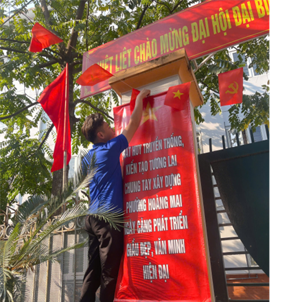 CHI ĐOÀN TRƯỜNG THCS THỊNH LIỆT TỔ CHỨC RA QUÂN HƯỞNG ỨNG NGÀY BẦU CỬ ĐẠI BIỂU QUỐC HỘI KHÓA XVI VÀ ĐẠI BIỂU HĐND CÁC CẤP NHIỆM KỲ 2026–2031- Ảnh 1.