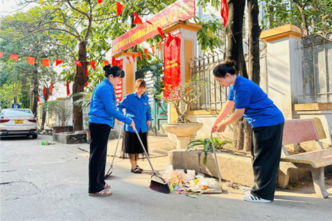 CHI ĐOÀN TRƯỜNG THCS THỊNH LIỆT TỔ CHỨC RA QUÂN HƯỞNG ỨNG NGÀY BẦU CỬ ĐẠI BIỂU QUỐC HỘI KHÓA XVI VÀ ĐẠI BIỂU HĐND CÁC CẤP NHIỆM KỲ 2026–2031- Ảnh 2.