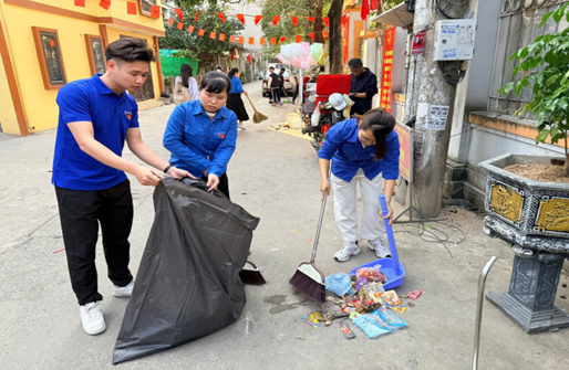 CHI ĐOÀN TRƯỜNG THCS THỊNH LIỆT TỔ CHỨC RA QUÂN HƯỞNG ỨNG NGÀY BẦU CỬ ĐẠI BIỂU QUỐC HỘI KHÓA XVI VÀ ĐẠI BIỂU HĐND CÁC CẤP NHIỆM KỲ 2026–2031- Ảnh 4.