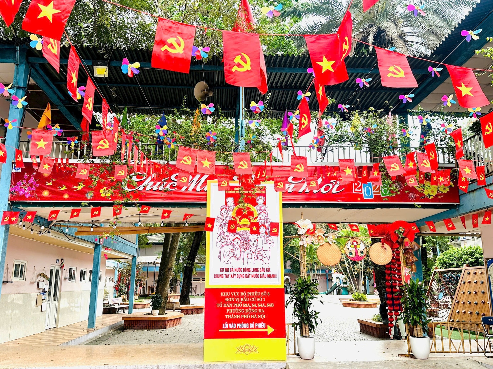 Phường Đống Đa sẵn sàng trước ngày bầu cử- Ảnh 4.