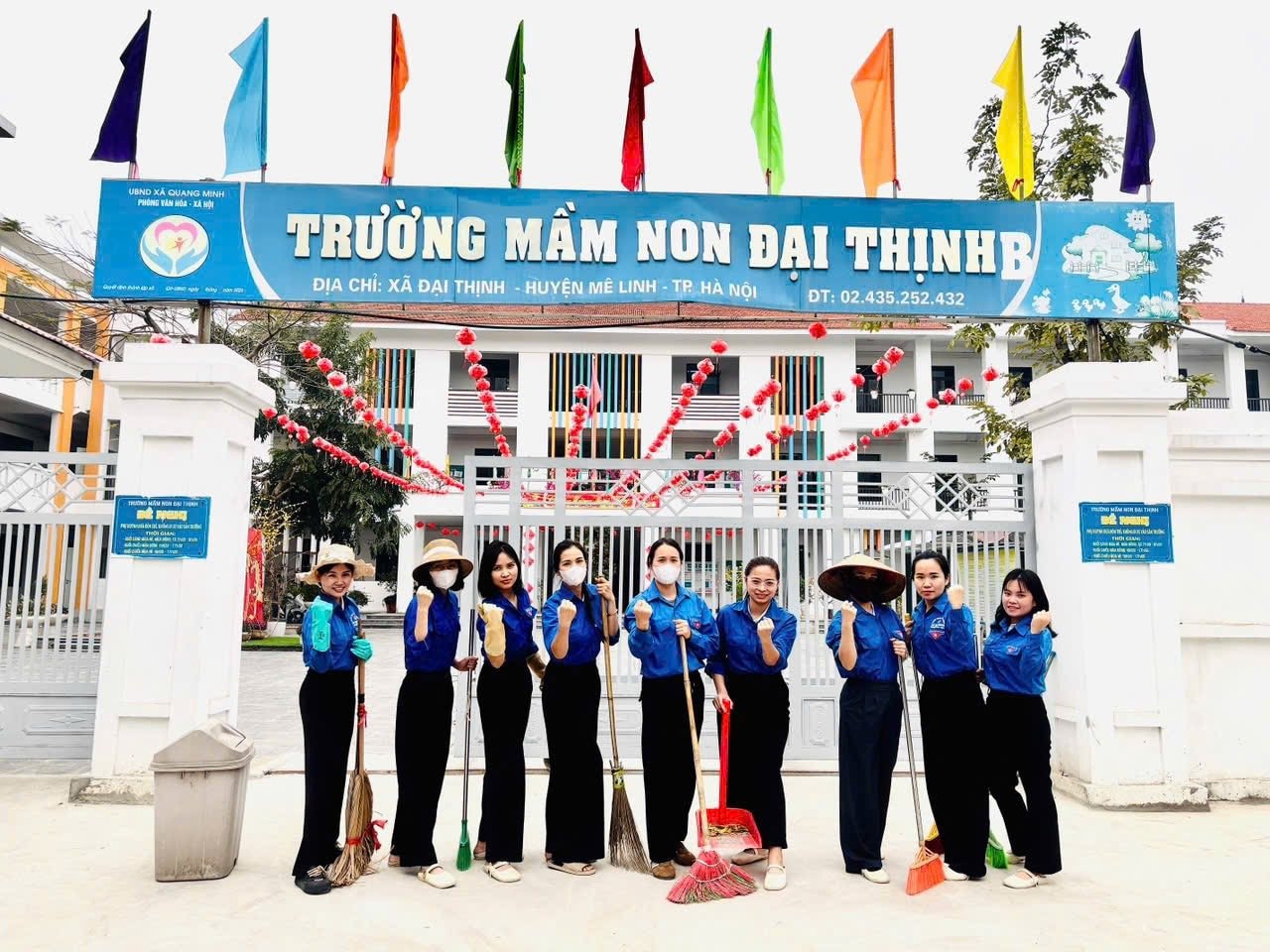 Tuổi trẻ xã Quang Minh hướng về ngày hội non sông- Ảnh 6.