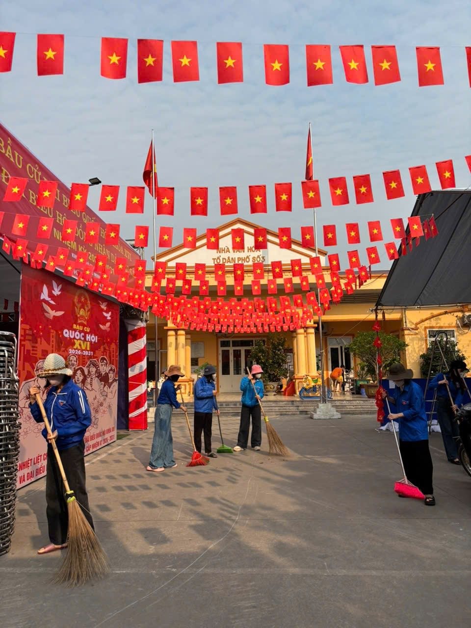 Tuổi trẻ xã Quang Minh hướng về ngày hội non sông- Ảnh 7.