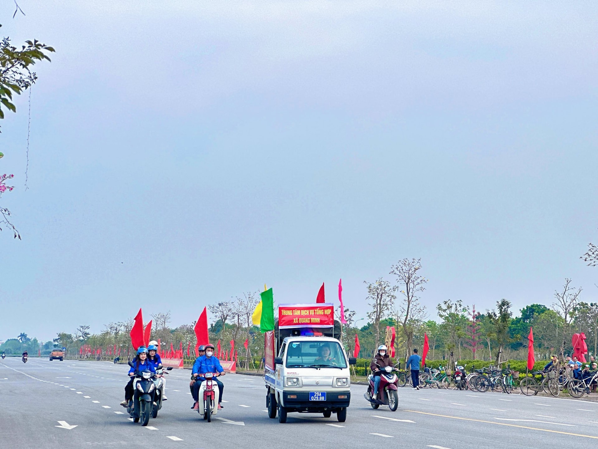 Tuổi trẻ xã Quang Minh hướng về ngày hội non sông- Ảnh 2.