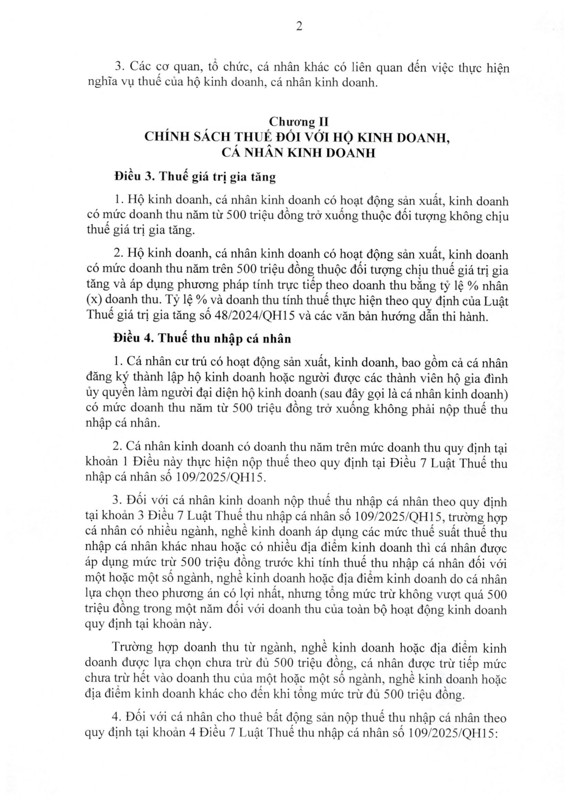 TOÀN VĂN: Nghị định 68/2026/NĐ-CP quy định chính sách thuế, quản lý thuế với hộ kinh doanh- Ảnh 2.