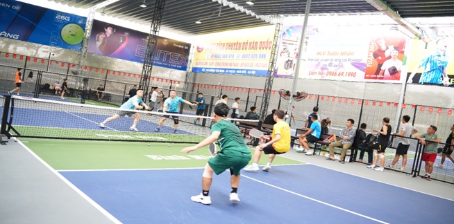 Đoàn Thanh niên xã Hoài Đức tổ chức giải Pickleball lần thứ I năm 2026- Ảnh 9.