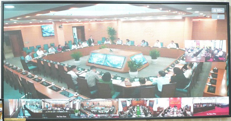 Xuân Mai tổ chức tiếp sóng Hội nghị trực tuyến của Ủy ban nhân dân thành phố Hà Nội về triển khai công tác tuyển sinh vào các cấp học năm học 2026 - 2027- Ảnh 1.