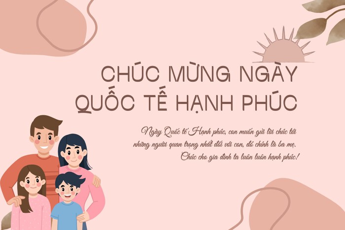 Lời chúc ngày Quốc tế Hạnh phúc 20/3 hay và ý nghĩa nhất 2024