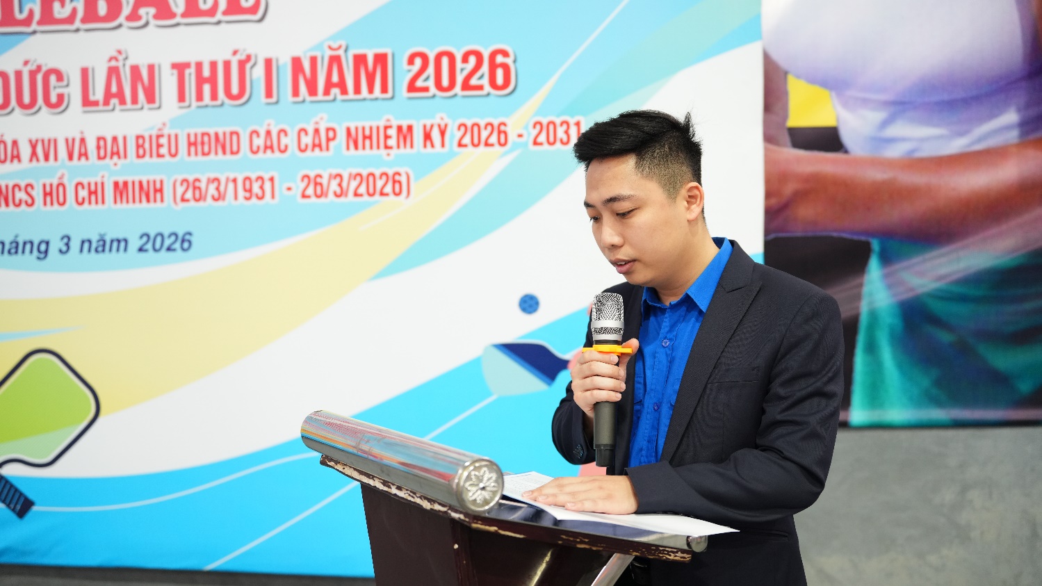 Đoàn Thanh niên xã Hoài Đức tổ chức giải Pickleball lần thứ I năm 2026- Ảnh 2.