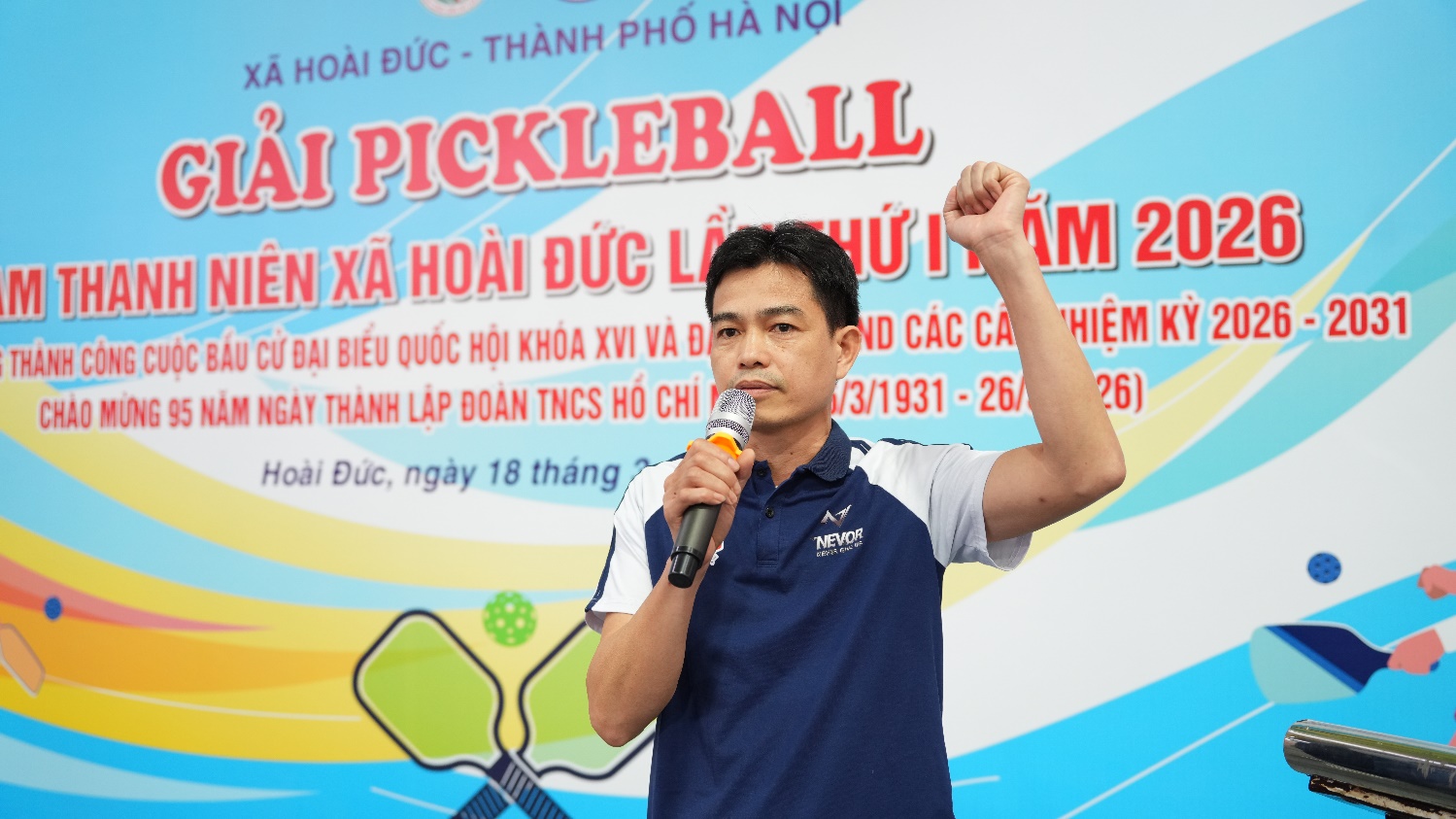 Đoàn Thanh niên xã Hoài Đức tổ chức giải Pickleball lần thứ I năm 2026- Ảnh 3.