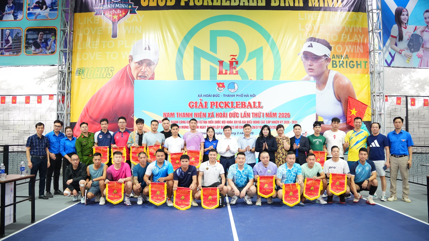 Đoàn Thanh niên xã Hoài Đức tổ chức giải Pickleball lần thứ I năm 2026- Ảnh 5.