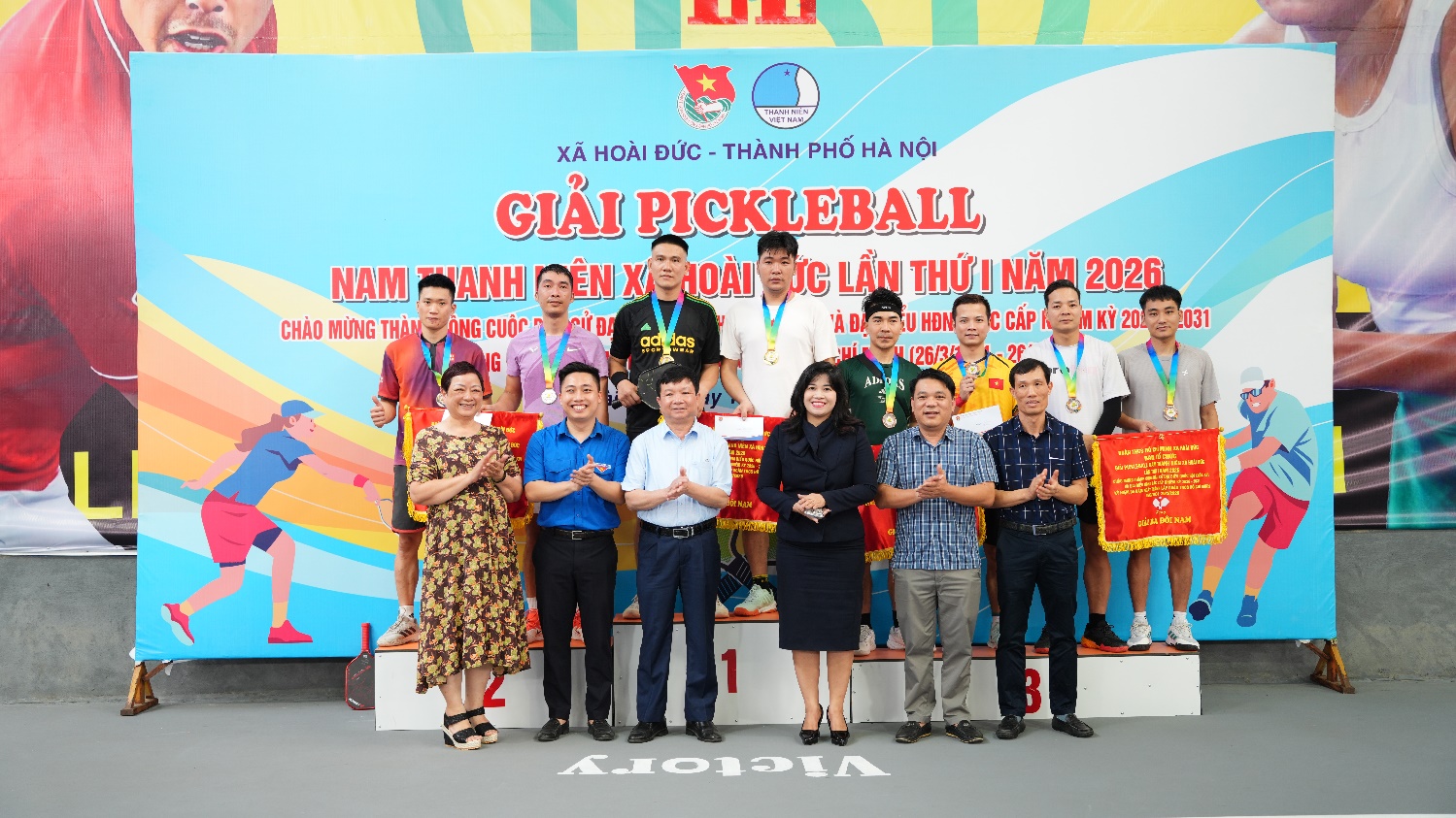 Đoàn Thanh niên xã Hoài Đức tổ chức giải Pickleball lần thứ I năm 2026- Ảnh 11.