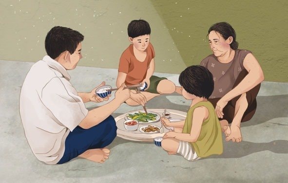 Cuộc thi viết "Bữa cơm gia đình ấm áp yêu thương"- Ảnh 1.