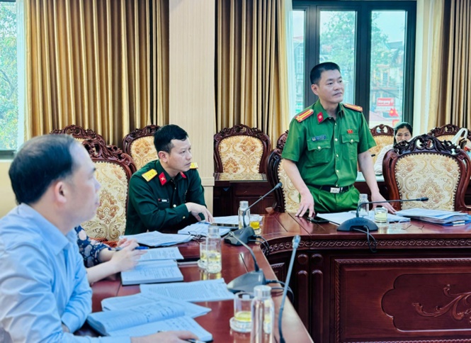 Đảng uỷ Hoài Đức tổ chức Hội nghị họp Ban Chỉ đạo bầu cử, UBBC xã nghe báo cáo kết quả công tác bầu cử đại biểu Quốc hội khóa XVI và đại biểu HĐND các cấp nhiệm kỳ 2026 - 2031 trên địa bàn xã- Ảnh 7.