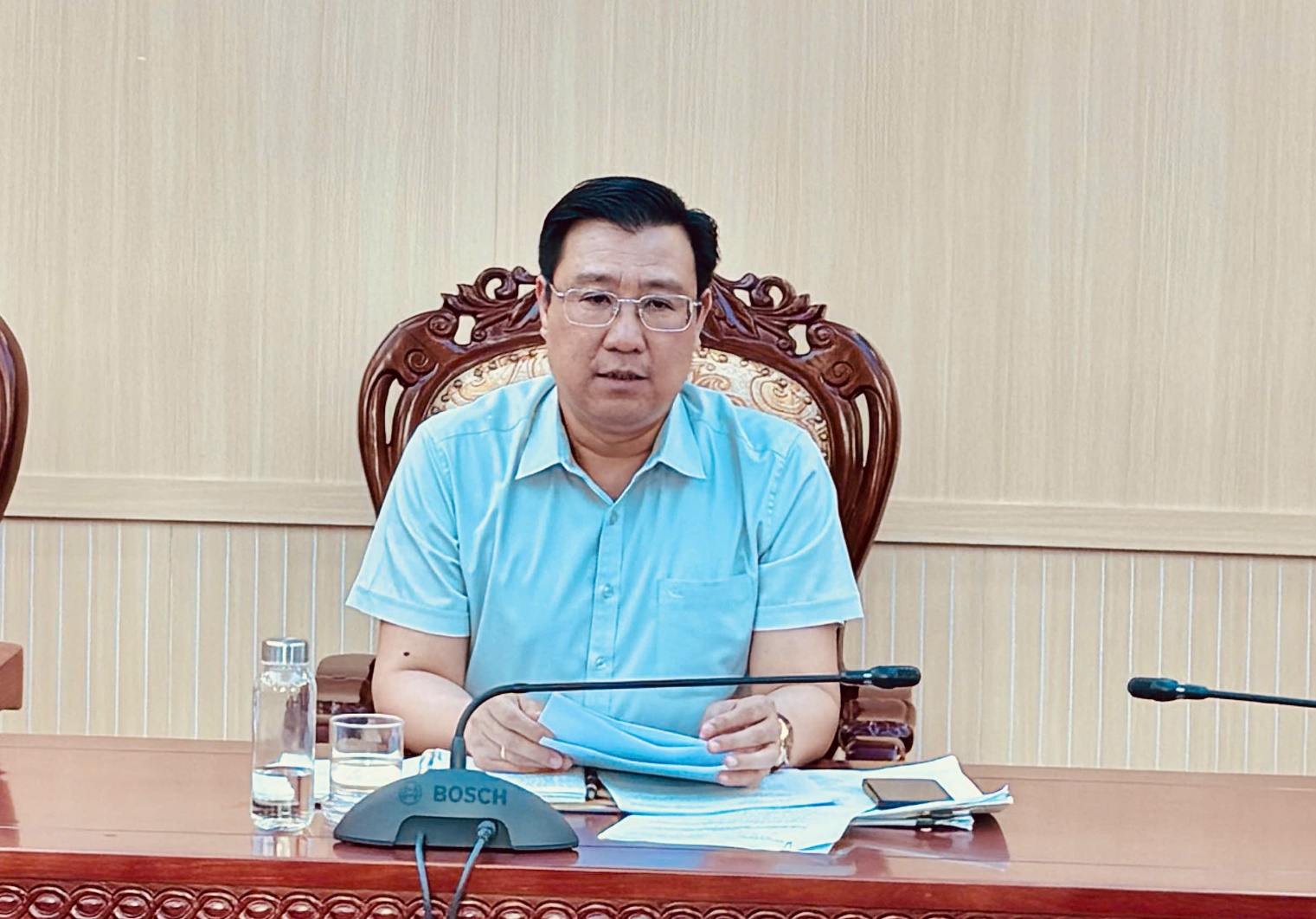 Đảng uỷ Hoài Đức tổ chức Hội nghị họp Ban Chỉ đạo bầu cử, UBBC xã nghe báo cáo kết quả công tác bầu cử đại biểu Quốc hội khóa XVI và đại biểu HĐND các cấp nhiệm kỳ 2026 - 2031 trên địa bàn xã- Ảnh 9.