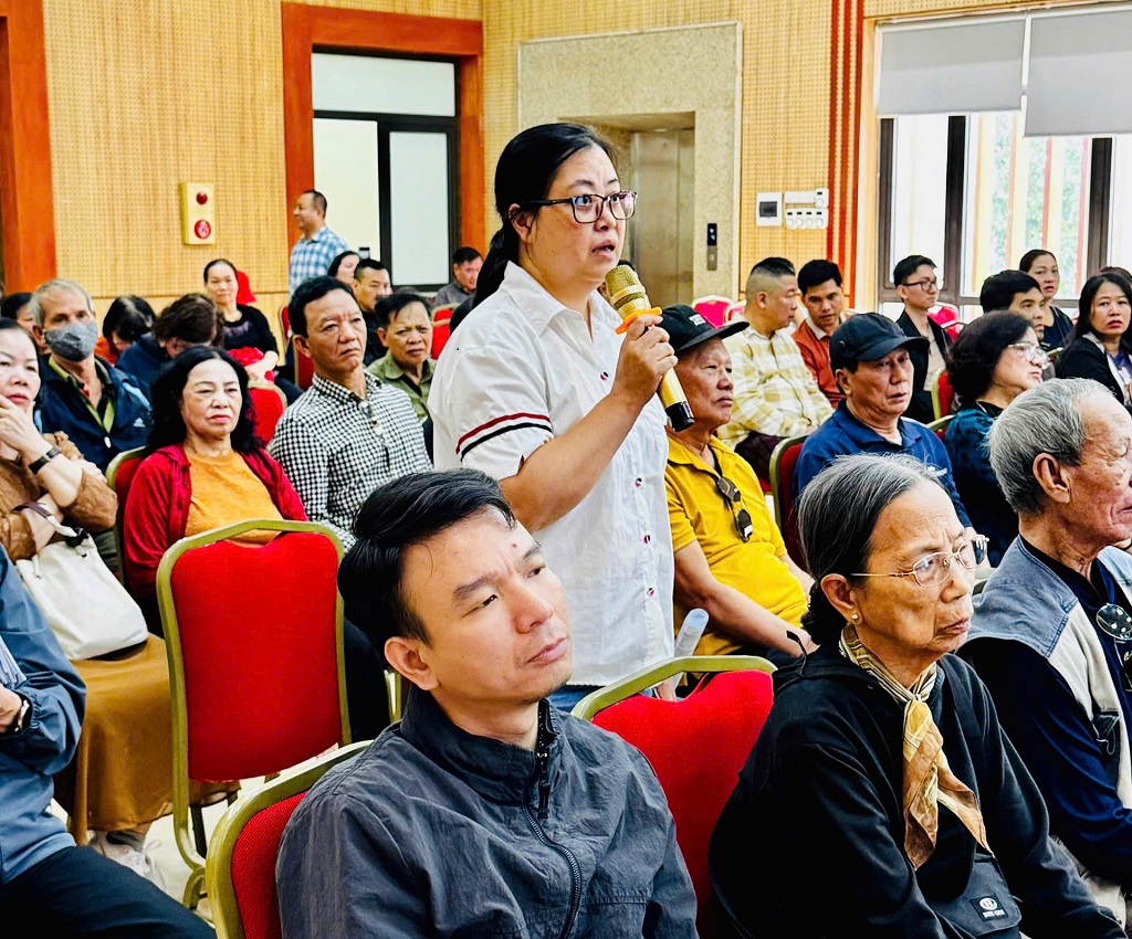 PHƯƠNG LIỆT TỔ CHỨC LẤY Ý KIẾN CỘNG ĐỒNG DÂN CƯ VỀ DỰ ÁN TRỤC KHÔNG GIAN QUỐC LỘ 1A VÀ TÁI THIẾT ĐÔ THỊ- Ảnh 2.