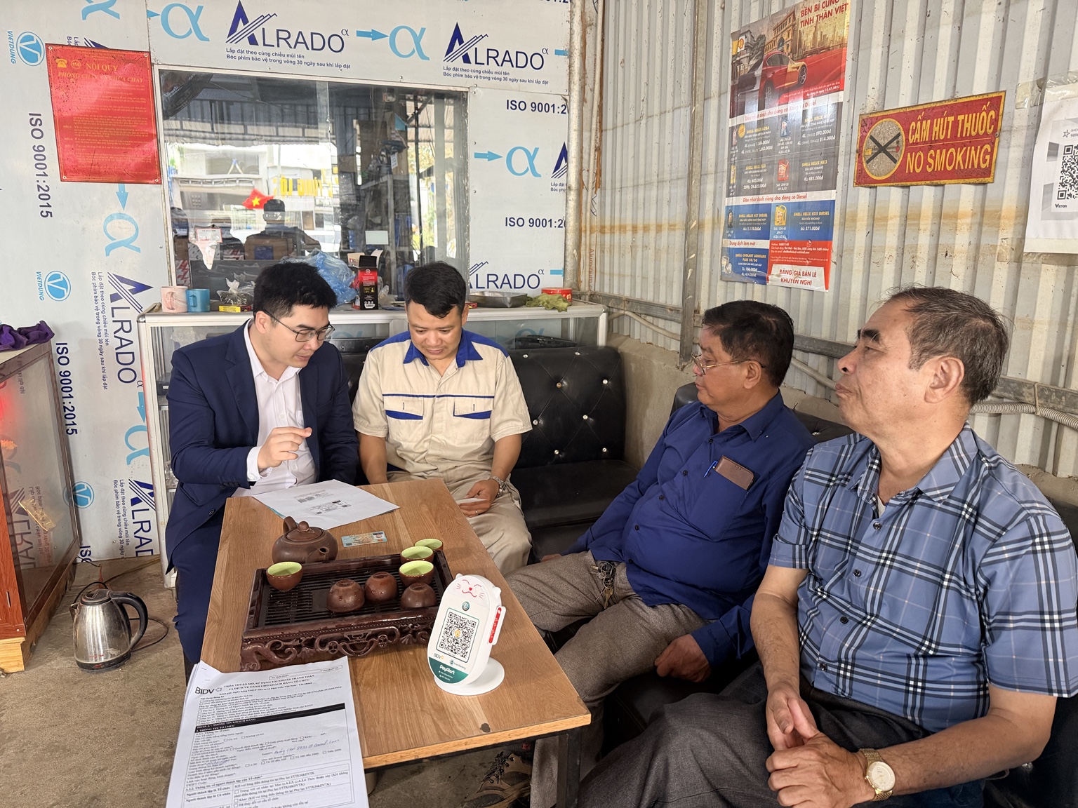 XÃ TRẦN PHÚ TRIỂN KHAI CHƯƠNG TRÌNH THÍ ĐIỂM “CHỢ THÔNG MINH”, TUYẾN PHỐ KHÔNG DÙNG TIỀN MẶT- Ảnh 3.