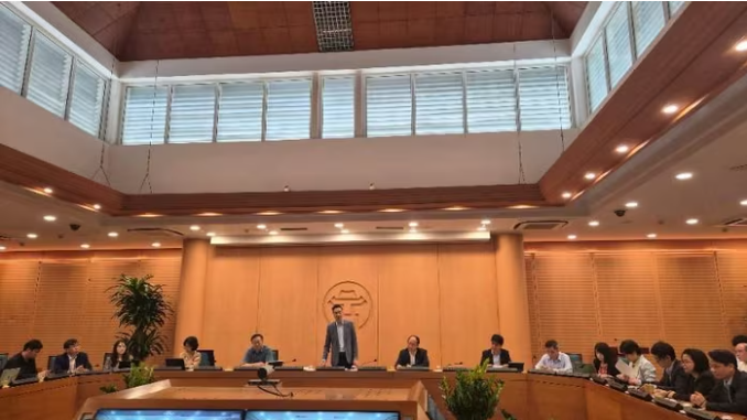 Hội nghị trực tuyến tại điểm cầu của UBND xã Ngọc Hồi: Lấy ý kiến quy hoạch tổng thể tầm nhìn 100 năm- Ảnh 2.