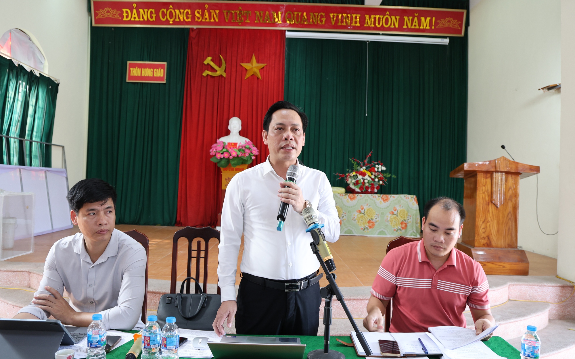 Hưng Giáo tăng cường đối thoại, tạo đồng thuận trong công tác giải phóng mặt bằng Dự án Khu đô thị Thể thao Olympic