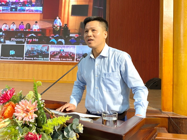 Ứng cử viên đại biểu Quốc hội khoá XVI tiếp xúc cử tri tại Đơn vị bầu cử số 2, thành phố Hà Nội.- Ảnh 7.