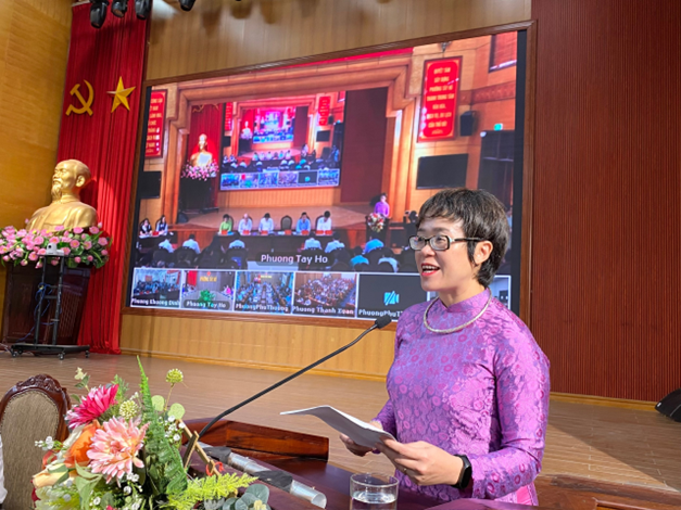 Ứng cử viên đại biểu Quốc hội khoá XVI tiếp xúc cử tri tại Đơn vị bầu cử số 2, thành phố Hà Nội.- Ảnh 6.