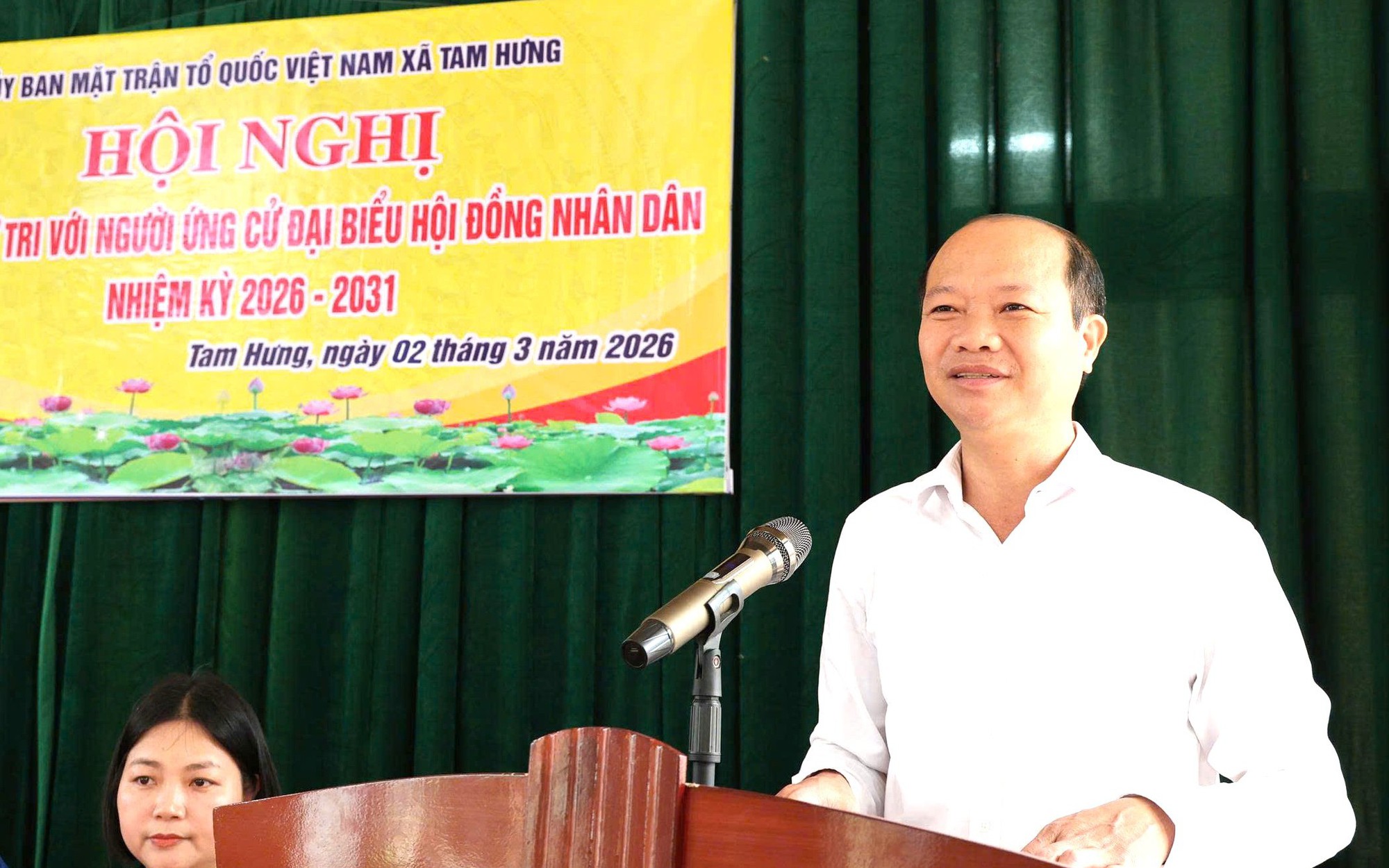 Chương trình hành động của ông Đỗ Văn Chiến – Chủ tịch Ủy ban MTTQ Việt Nam xã Tam Hưng ứng cử đại biểu HĐND xã nhiệm kỳ 2026-2031, đơn vị bầu cử số 6